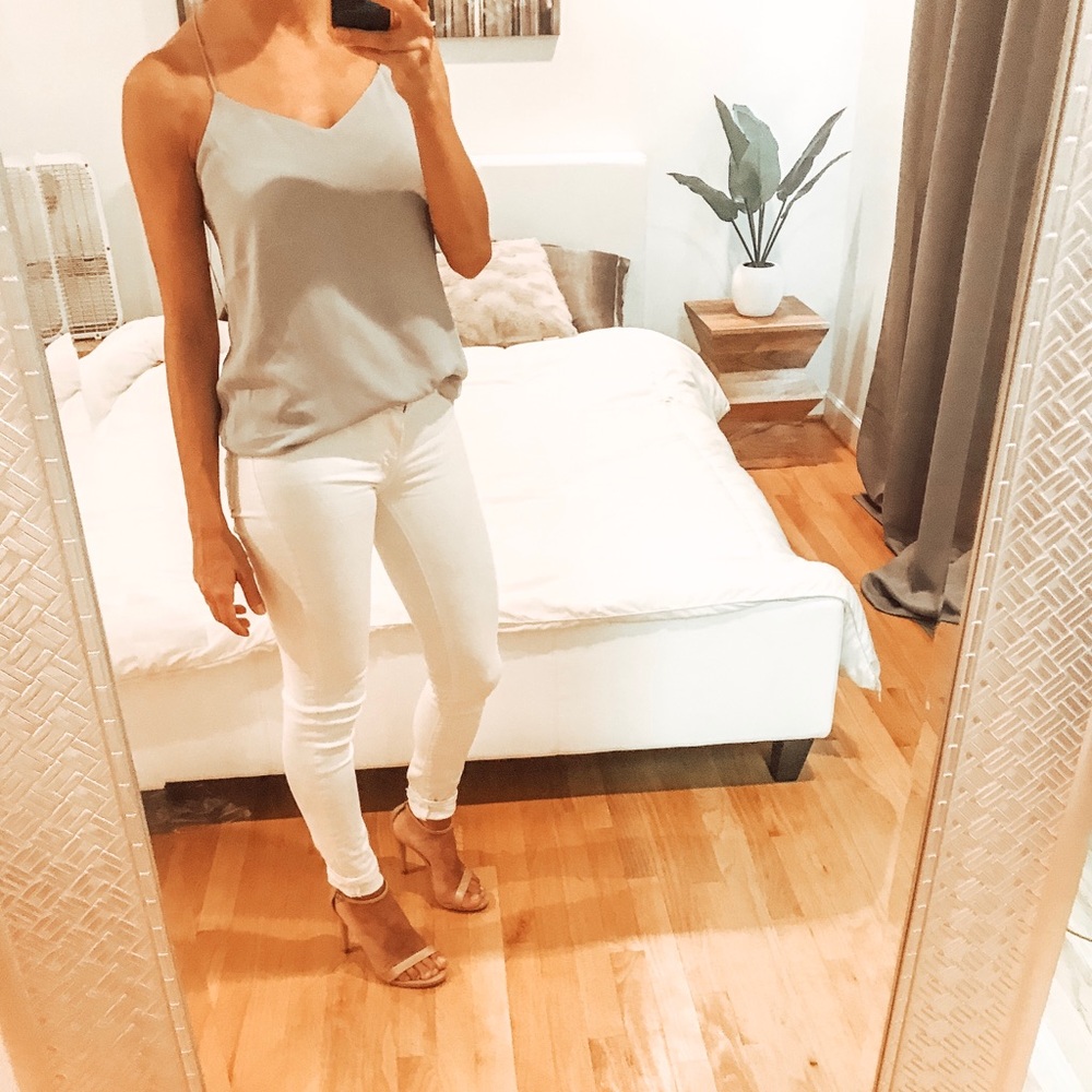 NWT Express Downtown Cami - Gray XS